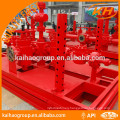 API wellhead manifold , manual choke manifold for oilfield equipment